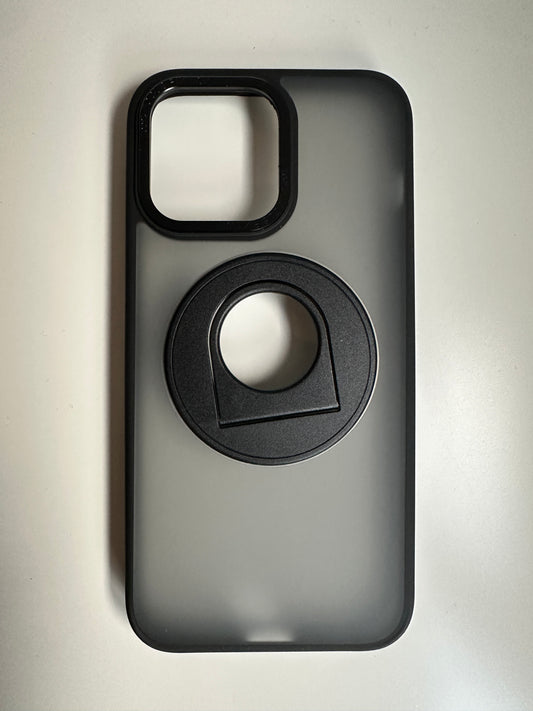 Case with ring holder